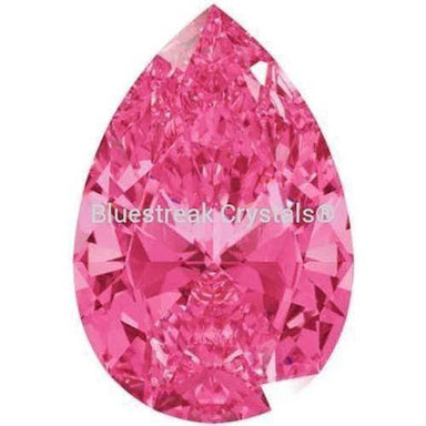 Swarovski Zirconia Pear Pure Brilliance Cut Fancy Pink - Bluestreak Crystals