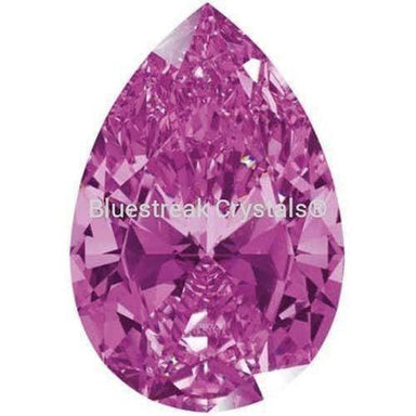 Swarovski Zirconia Pear Pure Brilliance Cut Fancy Purple - Bluestreak Crystals
