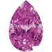 Swarovski Zirconia Pear Pure Brilliance Cut Fancy Purple - Bluestreak Crystals