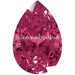 Swarovski Zirconia Pear Pure Brilliance Cut Red Dark - Bluestreak Crystals