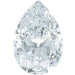 Swarovski Zirconia Pear Pure Brilliance Cut White - Bluestreak Crystals