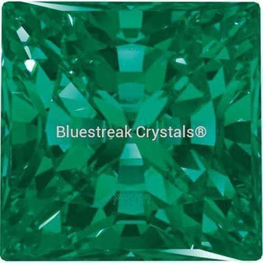 Swarovski Zirconia Square Princess Pure Brilliance Cut Fancy Green - Bluestreak Crystals