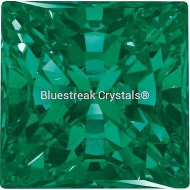 Swarovski Zirconia Square Princess Pure Brilliance Cut Green - Bluestreak Crystals