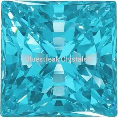Swarovski Zirconia Square Princess Pure Brilliance Cut Mint Green - Bluestreak Crystals