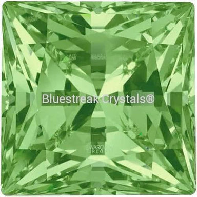 Swarovski Zirconia Square Princess Pure Brilliance Cut Spring Green - Bluestreak Crystals