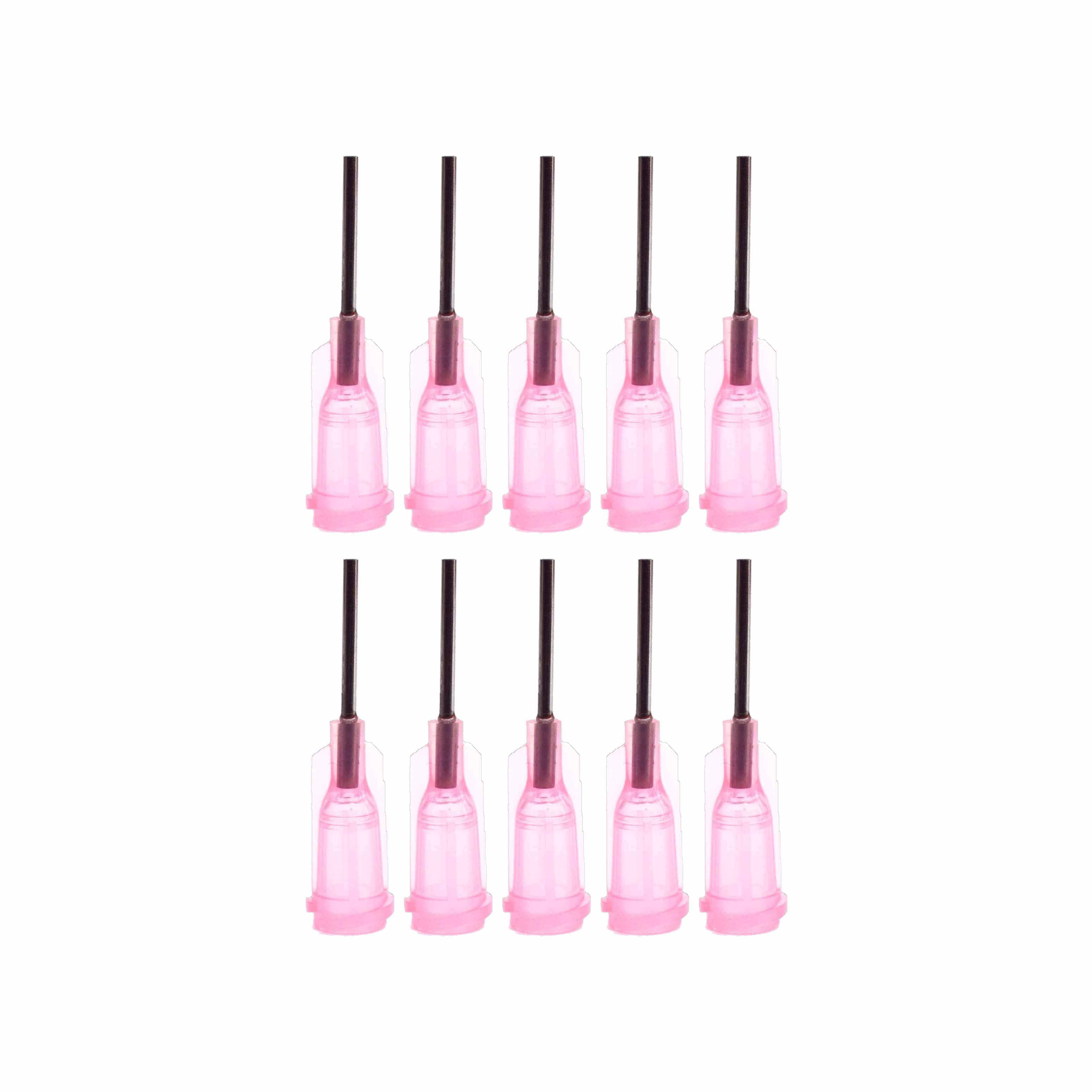 Syringe Dispensing Tips Pink 18 Gauge - Bluestreak Crystals