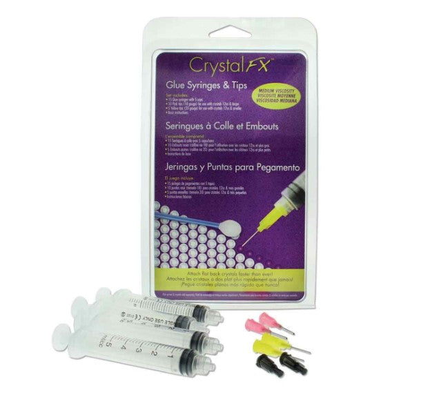 Syringes & Tips for Glue - Bluestreak Crystals